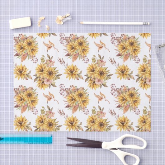 Aquarellblumen Seidenpapier (Handwerk)