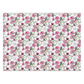 Aquarellblumen Tischdecke (Vorderseite (Horizontal))