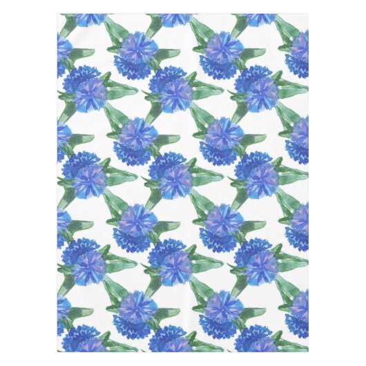 Aquarellblumen Tischdecke (Vorderseite)