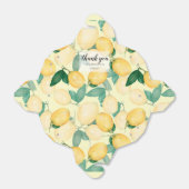 Aquarellblumen und Blätter Vielen Dank Geschenkschachtel (Ungefaltet)