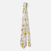 Aquarellblumen und Libellen - neutral Krawatte (Vorderseite)