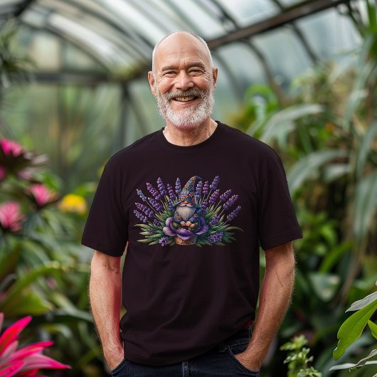 Aquarellblumen und violette Blumen Tri-Blend Shirt