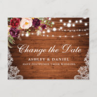 Aquarellblumenholz ändert das Datum