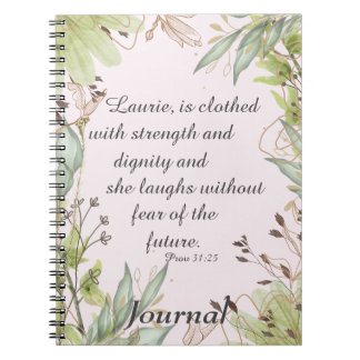 Aquarellblumenschrift, Notizblock