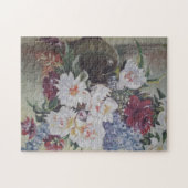 Aquarellblüte Blume Puzzle (Horizontal)