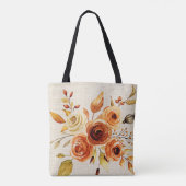 Aquarellblüte Tasche (Rückseite)