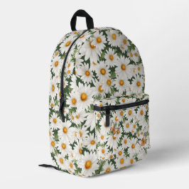 Aquarellblüten Bedruckter Rucksack