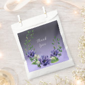 Aquarellblüten Gefälligkeitstasche Geschenktütchen (Ausgeschnitten)