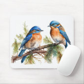 Aquarellblüten Mousepad (Mit Mouse)