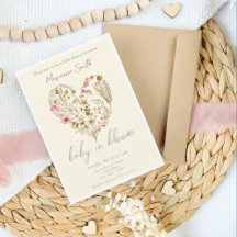 Aquarellblütenbaby in Bloom Baby Dusche