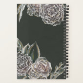 Aquarellblütenblatt 2024 - Dot Grid Notizblock (Rückseite)