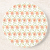 Aquarellblütenblüte Wildblume Getränkeuntersetzer (Vorne)