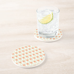 Aquarellblütenblüte Wildblume Getränkeuntersetzer