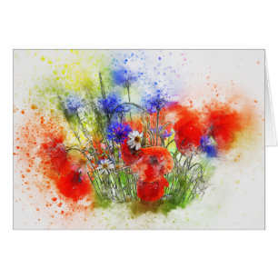 AquarellblütenBouquet