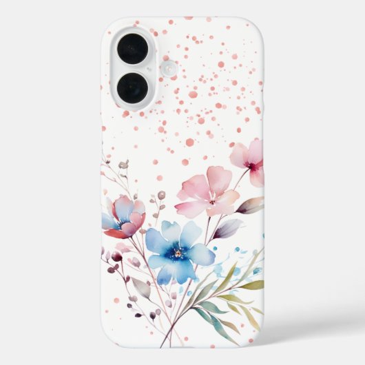 AquarellblütenBouquet Case-Mate iPhone Hülle (Rückseite)