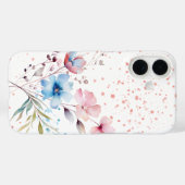 AquarellblütenBouquet Case-Mate iPhone Hülle (Rückseite (Horizontal))
