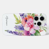 AquarellblütenBouquet Case-Mate iPhone Hülle (Rückseite (Horizontal))