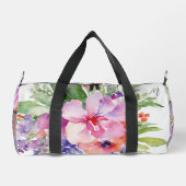 AquarellblütenBouquet Duffle Bag (Rückseite)