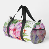 AquarellblütenBouquet Duffle Bag (Rechte Ecke)
