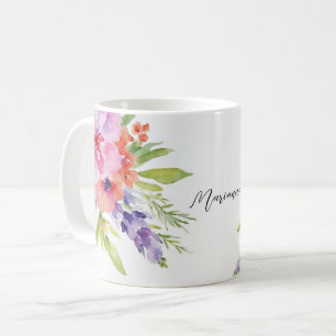 AquarellblütenBouquet Kaffeetasse