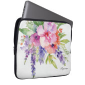 AquarellblütenBouquet Laptopschutzhülle (Vorne Rechts)