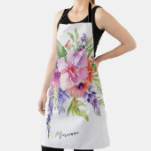 AquarellblütenBouquet Schürze (InSitu)