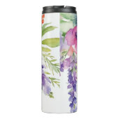 AquarellblütenBouquet Thermosbecher (Rückseite)