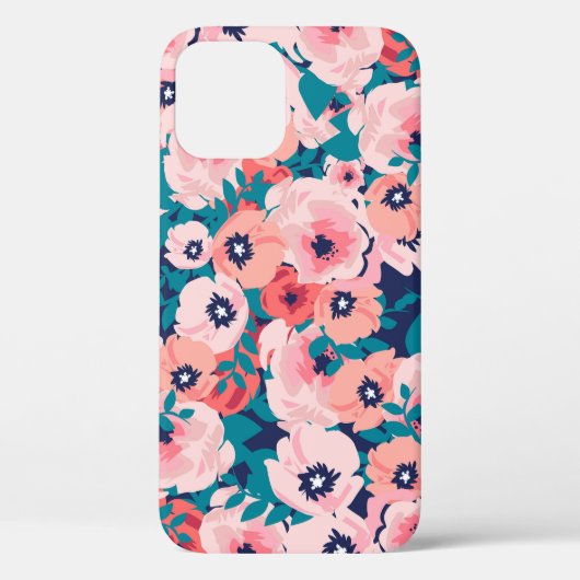 AquarellblütenBouquet: Vintage Peonies. Case-Mate iPhone Hülle (Rückseite)
