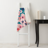 AquarellblütenBouquet: Vintage Peonies. Sherpadecke (Beispiel)