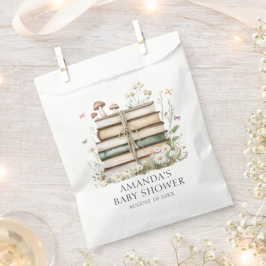 Aquarellblütendusche Geschenktütchen (Ausgeschnitten)