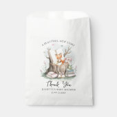 Aquarellblütendusche Geschenktütchen (Vorderseite)