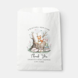 Aquarellblütendusche Geschenktütchen