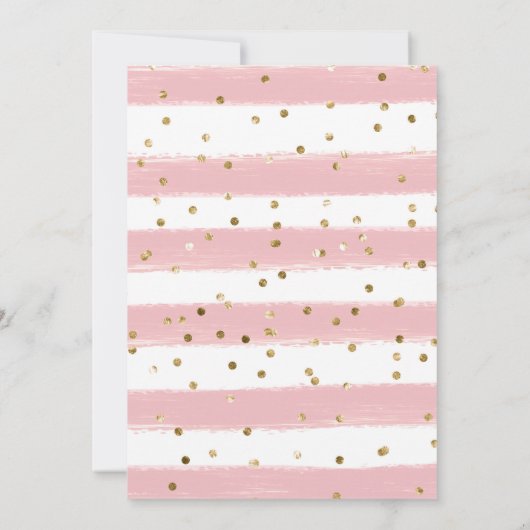 Aquarellblütendusche Lion Cub Babydusche Einladung (Rückseite)