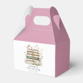 Aquarellblütendusche Rosa Geschenkschachtel (Vorderseite)