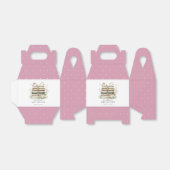 Aquarellblütendusche Rosa Geschenkschachtel (Ungefaltet)