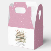 Aquarellblütendusche Rosa Geschenkschachtel (Geöffnet)