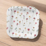 Aquarellblütendusche Wildblume Frühjahr Pa Pappteller<br><div class="desc">Aquarell Wildblume Frühjahr Dusche Papier Teller kleine Wildblume ist auf dem Weg! Eine kleine Wildblume befindet sich auf dem Weg zur Babydusche Papiertüte.</div>