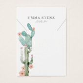 Aquarellblütenkaktus ・ Netzklassenanzeige (Vorderseite)