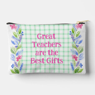 Aquarellblütenlehrer sind die besten Geschenke Zubehörtasche