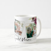 Aquarellblütenmama, mehrere Fotos weltbest Mama Kaffeetasse (VorderseiteRechts)