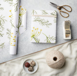Aquarellblütenpapier Geschenkpapier
