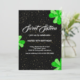 Aquarellblütensüß 16 Einladungen zum Geburtstag