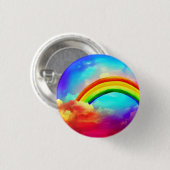 Aquarellbogen 3 cm Rundlauf-Abzeichen Button (Vorne & Hinten)