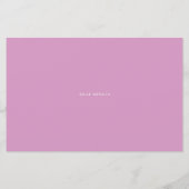 Aquarellbogen Einhorn Geburtstag Danke Karte (Rückseite)