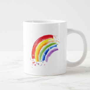Aquarellbogen Jumbo-Tasse