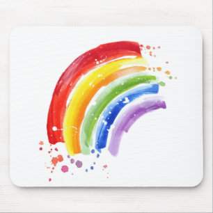 Aquarellbogen Mousepad