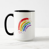 Aquarellbogen Tasse (Links)