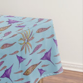 Aquarellbögen und Fische Tischdecke (Beispiel)
