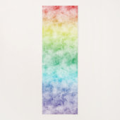 Aquarellbogen Yogamatte (Rückseite)