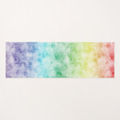Aquarellbogen Yogamatte (Vorderseite (Horizontal))